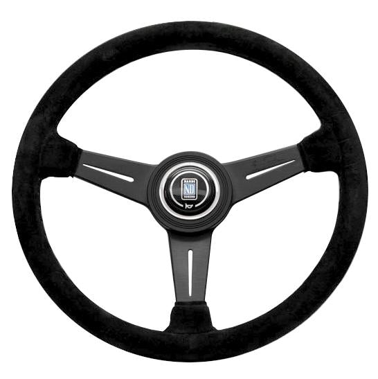 Nardi Classic - 360mm (Black Suede / Black Spoke w/ Black Stitching) – SP  Engineering