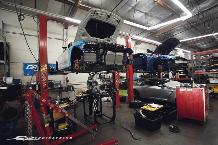 SP Engineering's Nissan GT-R Maintenance Specials