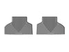 WeatherTech 14-15 BMW X5 Rear Rubber Mats - Grey