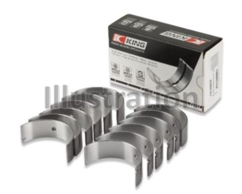 King Engine Bearings Acura J30A/J32A/J35A/J35Z (Size +0.5) Performance Rod Bearing Set