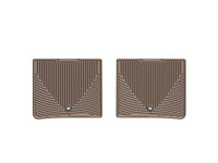 WeatherTech 13+ Lexus ES Rear Rubber Mats - Tan
