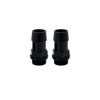 Mishimoto 2pcs. M20x1.5 3/4in Aluminum Catch Can Fitting - Black
