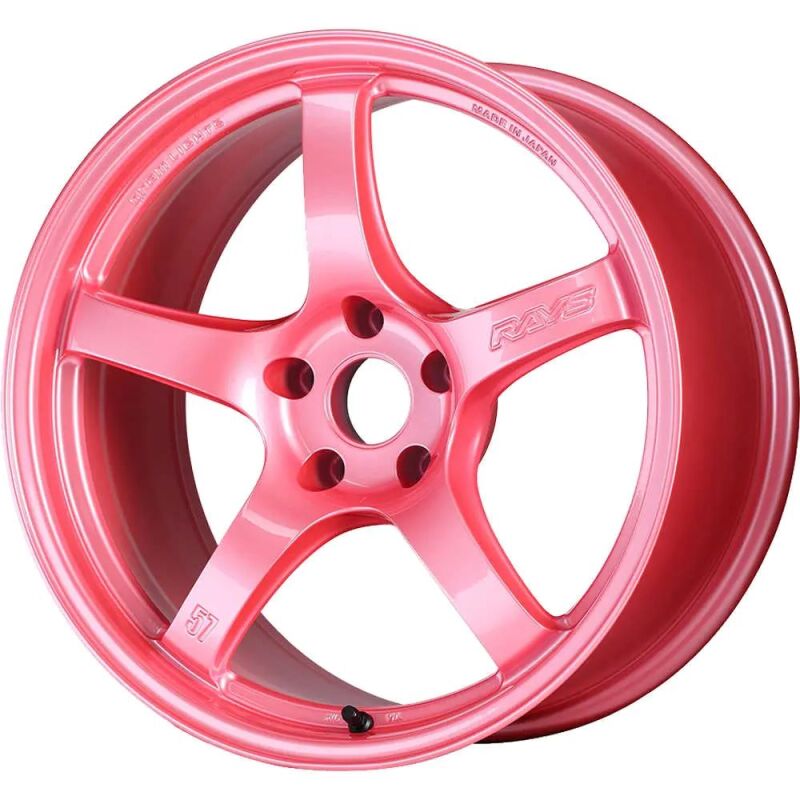 Gram Lights 57DR 17x9 +12 5-114.3 Sakura Pink Wheel (Special Order No Cancel)