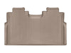 WeatherTech 2015+ Ford F-150 SuperCrew Cab Rear FloorLiner - Tan (w/ 1st Row Bench Seats)