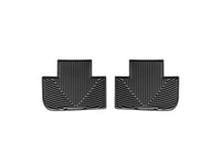 WeatherTech 05+ Cadillac STS Rear Rubber Mats - Black