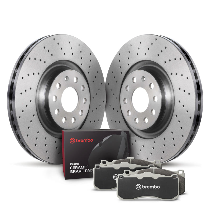 Brembo OE 97-98 BMW 528i Front Disc Brake Kit