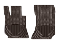 WeatherTech 2015+ Mercedes-Benz CLS-Class Front Rubber Mats - Cocoa