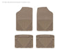 WT Rubber Mats - Rear - Tan