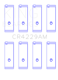 King Engine Bearings Toyota 2E (Size +0.25mm) Connecting Rod Bearing Set