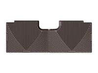 WeatherTech 2015+ Ford F-150 Rear Rubber Mats - Cocoa
