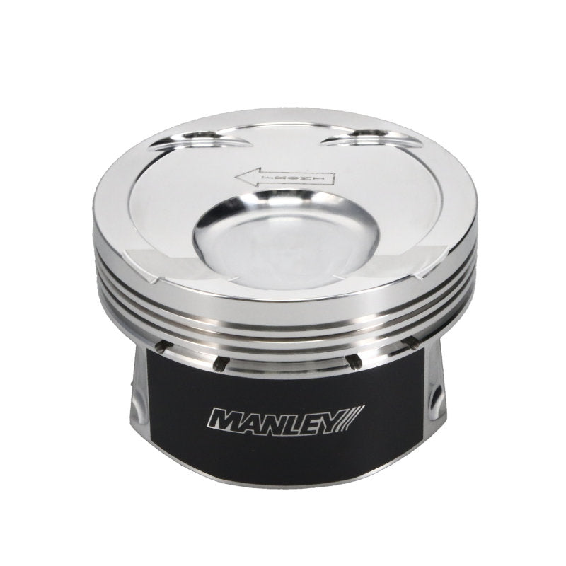 Manley Ford 3.5L Ecoboost 3.642in Bore 1.239in Comp Height -8.5cc Dish Extreme Duty Piston Set