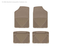 WT Rubber Mats - Rear - Tan