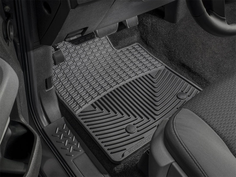 WeatherTech 13+ Lexus ES Front Rubber Mats - Black