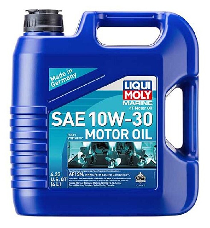 LIQUI MOLY 4L Marine 4T Motor Oil SAE 10W30