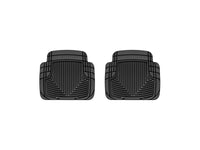 WeatherTech 99 BMW M3 Convertible Rear Rubber Mats - Black