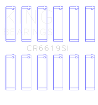 King Engine Bearings Ford V6 (Size +1.0mm) Connecting Rod Bearing Set