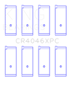 King Engine Bearings Honda B20B4/B20Z2/D16 Series/Zc/16V (Size +0.50mm) Connecting Rod Bearing Set
