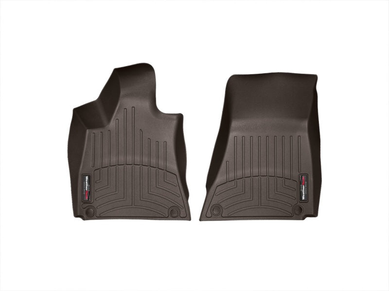 WeatherTech 14-15 Maserati Quattroporte Front FloorLiners - Cocoa