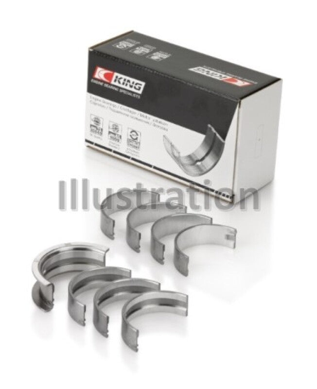 King Engine Bearings Chevrolet 173 V6 (Size +1.0mm) Main Bearing Set