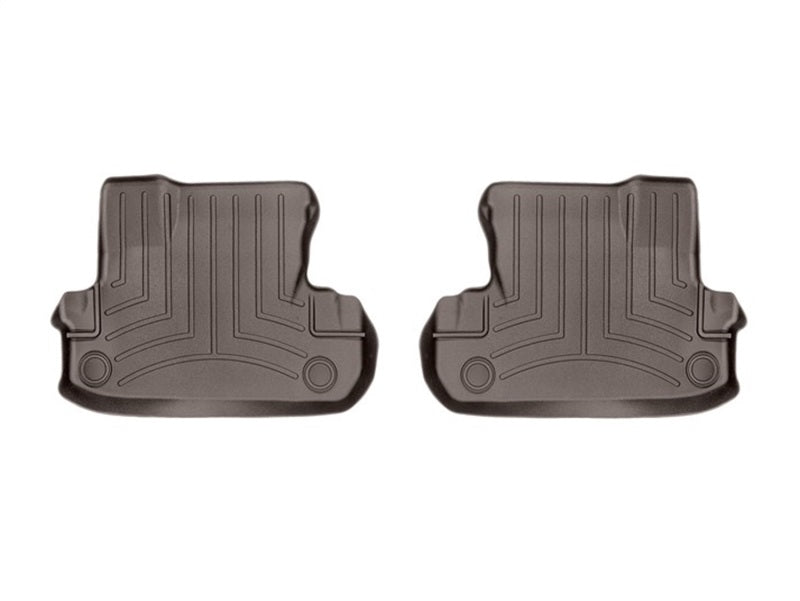 WeatherTech 2017+ Mercedes-Benz S-Class Rear FloorLiner - Cocoa (Cabriolet and Coupe)