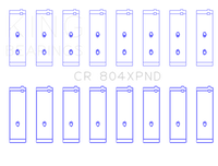 King Engine Bearings Ford 260Ci 289Ci 302 5.0L Windsor (Size STDX) Connecting Rod Bearing Set