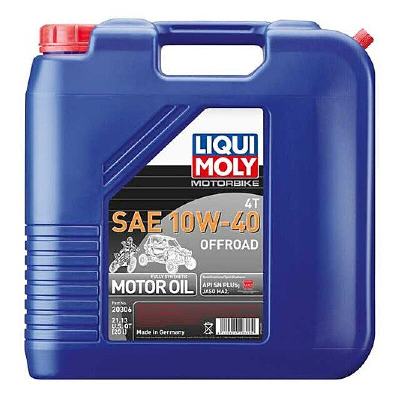 LIQUI MOLY 20L Motorbike 4T SAE 10W40 Offroad