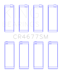 King Engine Bearings Opel 1.6 Turbo A16LET A16NET Z16LET (Size +0.25mm) Connecting Rod Bearing Set
