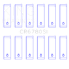 King Engine Bearings Chrysler 2.7L (Size +0.25mm) Connecting Rod Bearing Set