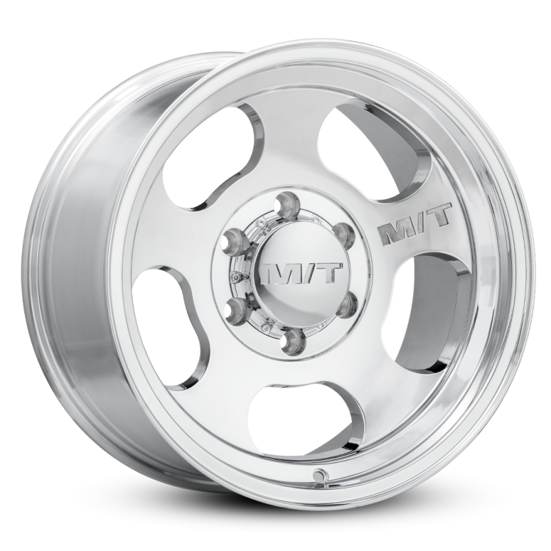 Mickey Thompson Canyon Pro Polished Wheel - 17X9 6X5.5 BP 5in BS 0 Offset 108.1mm Bore