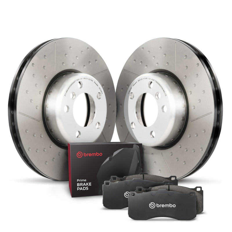 Brembo OE 08-13 BMW 135i Front Disc Brake Kit