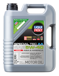 LIQUI MOLY 5L Special Tec AA Motor Oil SAE 5W40 Diesel