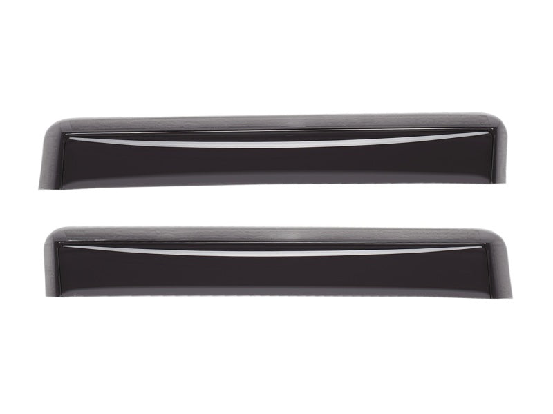WeatherTech 09+ Acura TSX Rear Side Window Deflectors - Dark Smoke
