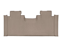 WeatherTech 2015+ Ford F-150 Supercab Rear FloorLiner - Tan w/ First Row Bucket Seats
