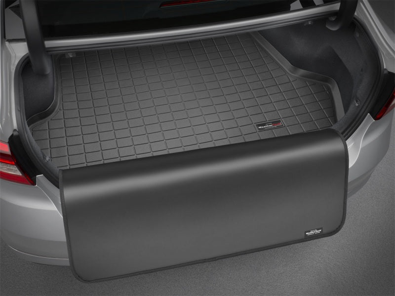 WeatherTech 2015+ Mercedes-Benz GLE-Class Cargo With Bumper Protector - Cocoa