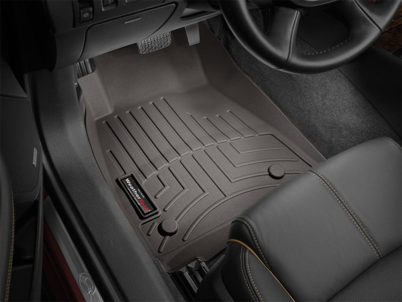 WeatherTech 2013+ Cadillac ATS (Does Not Fit Manual Transmission) Front FloorLiner - Cocoa