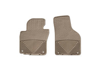 WeatherTech 05+ Volkswagen GLI Sedan Front Rubber Mats - Tan