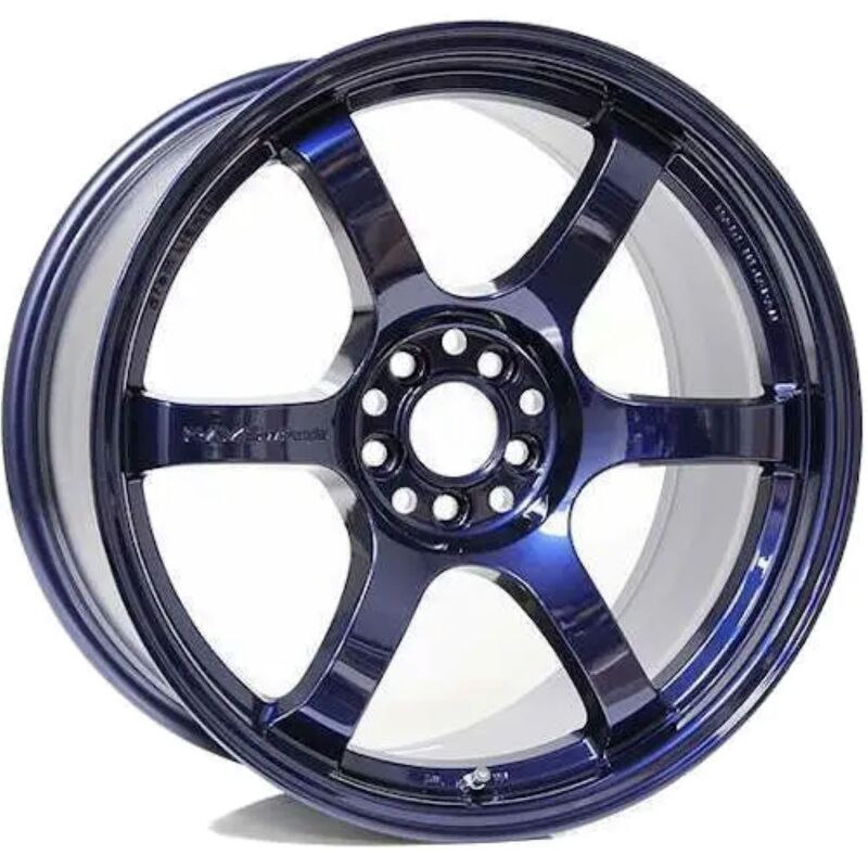 Gram Lights 57DR 17x9.0 +38 5-100 Eternal Blue Pearl Wheel (Minimum Order Quantity 20)