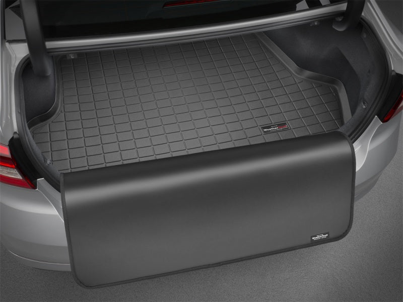 WeatherTech 2017+ Mercedes-Benz GLS-Class Cargo With Bumper Protector - Cocoa