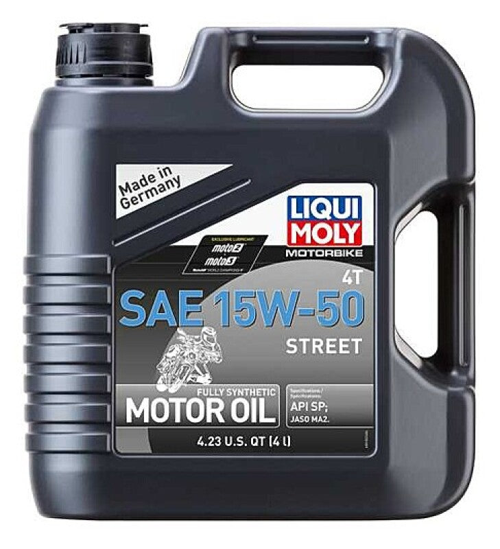 LIQUI MOLY 4L Motorbike 4T SAE 15W50 Street