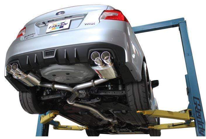 GReddy Supreme SP Cat Back Exhaust Subaru WRX / STI Sedan 2015-2021