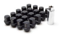 Wheel Mate WM14T Closed End Lug Nuts - QTY 20/Black