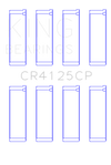 King Engine Bearings Subaru Ej20/Ej22/Ej25 (Incl. Turbo) (Size +0.25mm) Connecting Rod Bearing Set