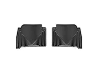 WeatherTech 08-13 Lexus LX570 Rear Rubber Mats - Black