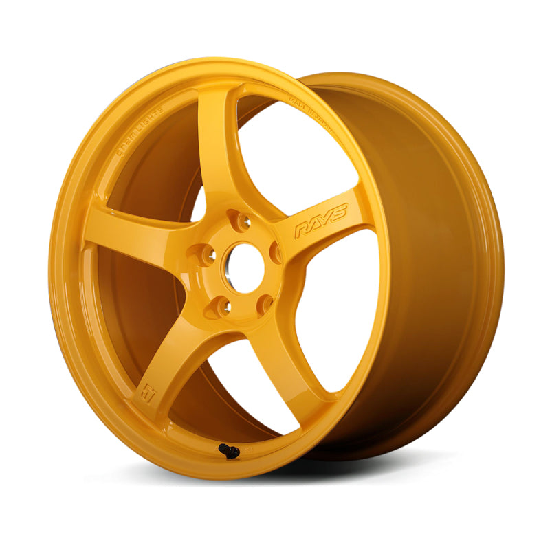 Gram Lights 57CR 18x9.5 +12 5-114.3 Mach Yellow