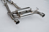 Invidia 2022+ Nissan Z 70mm Gemini Cat Back Exhaust - Rolled SS Tips
