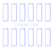 King Engine Bearings Chrysler Pentastar 3.6L Erb V6 (Size +0.25mm) Connecting Rod Bearing Set