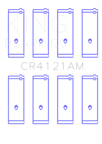 King Engine Bearings Toyota 7Afe/DOHC (Size +0.50mm) Connecting Rod Bearing Set