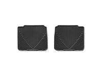 WeatherTech 06-10 Lexus GS Rear Rubber Mats - Black
