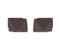 WeatherTech 2013+ Ford Fusion Rear Rubber Mats - Cocoa