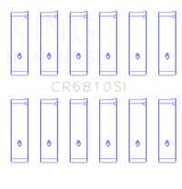 King Engine Bearings Chrysler 215 (Size +0.50mm) Connecting Rod Bearing Set